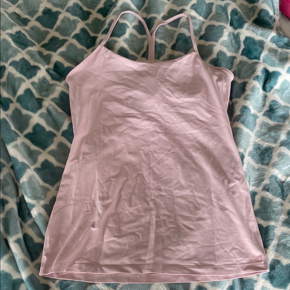 Pink Women's Lululemon Spaghetti Strap Top